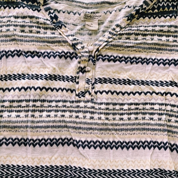 Lucky Brand patterned blouse - Picture 3 of 6
